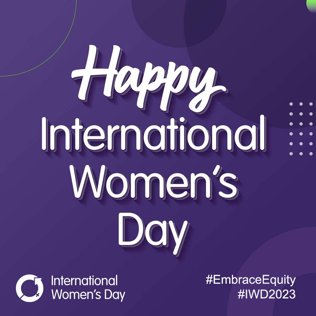 #Embraceequity on International Women's Day
